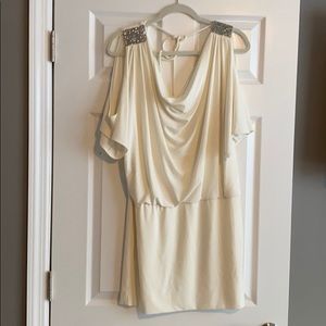 Off white party dress